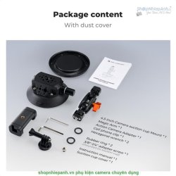 thumbnail K&F concept Suction cup mount đồ hít kiếng chuyên nghiệp (KF31.100) - 1