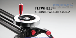 thumbnail Dolly slider Flywheel carbon fiber dual rail - 0