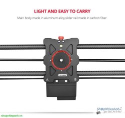 thumbnail Electric slider Yelangu 80cm follow focus carbon fiber 80cm - 1