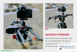 thumbnail Electric slider Yelangu 80cm follow focus carbon fiber 80cm - 10