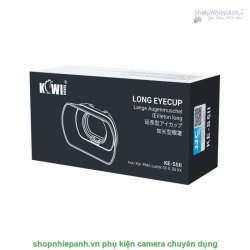 thumbnail Eyecup Kiwifotos KE-S5II for Panasonic Lumix S5II S5IIx - 12