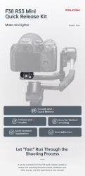 thumbnail Falcam F38 Quick Release Kit for RS3 Mini - 3344 - 4