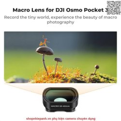 thumbnail Filter K&F concept 10X Macro Close Up 20-40mm HD Macro Lens For DJI Osmo Pocket 3 AGC Japanese 28 layers nano HD Glass(KF01.2803) - 1