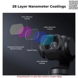 thumbnail Filter K&F concept 10X Macro Close Up 20-40mm HD Macro Lens For DJI Osmo Pocket 3 AGC Japanese 28 layers nano HD Glass(KF01.2803) - 3