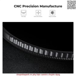 thumbnail Filter K&F concept 2in1 Nano-C Black Mist 1/4 + CPL HMC Multi-Layer Coatings Japanese AGC Glass 82mm - 2