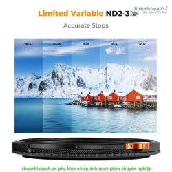 thumbnail Filter K&F concept 2in1 TRUE COLOR Variable ND2-ND32 + CPL MRC Nano X Multi-Layer Coatings Japanese AGC Glass 82mm - 3