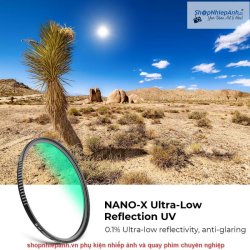 thumbnail Filter K&F concept 43mm Nano-X MRC UV 0.1% Ultra-low Reflection (titanium coating) 28 Multi-Layer Coatings - 0