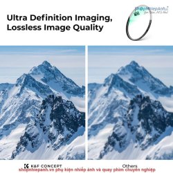 thumbnail Filter K&F concept 77mm Nano-X MRC UV 0.1% Ultra-low Reflection (titanium coating) 28 Multi-Layer Coatings - 4