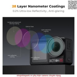 thumbnail Filter K&F concept Black diffusion 1/4 for Osmo action 4/5 pro 28 Multi-Layer Coatings AGC Japanese glass (KF01.2877) - 2