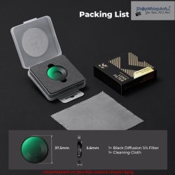 thumbnail Filter K&F concept Black-mist 1/4 for Osmo action 6 28-Multi-Layer Coatings ACG Japanese glass (KF12.0037) - 4