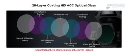 thumbnail Filter K&F concept CPL for DJI AIR 3S AGC Japanese 28 layers nano HD Glass (kf01.2878) - 7