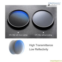 thumbnail Filter K&F concept CPL HMC Slim (Circular Polarizer) 49mm - 6