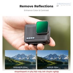 thumbnail Filter K&F concept CPL+ND4+ND8+ND16 for Gopro Hero 4K AGC Japanese 28 layers nano HD Glass (sku.2333) - 0