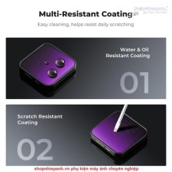 thumbnail Filter K&F concept CPL+ND4+ND8+ND16 for Gopro Hero 4K AGC Japanese 28 layers nano HD Glass (sku.2333) - 3