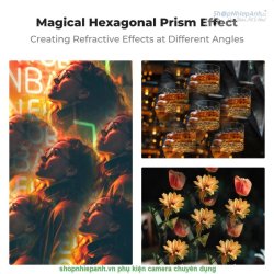 thumbnail Filter K&F Concept Kaleidoscope Prism Central Hexagonal Nano-B 82mm (KF01.2807V1) - 1