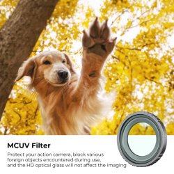thumbnail Filter K&F concept MC UV for Insta360 GO3 AGC Japanese 28 layers Glass - 1
