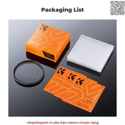 thumbnail Filter K&F concept Nano starlight glare 82mm - 5