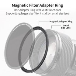 thumbnail Filter K&F concept Nano-X Magnetic variable ND2-ND32 (1-5 stops) 82mm Japanese AGC glass nam châm - 10