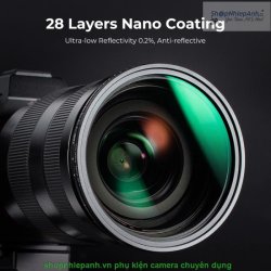 thumbnail Filter K&F concept Nano-X Magnetic variable ND8-ND128 (3-7 stops) 67mm nam châm 28 Multi-Layer Coatings ACG Japanese glass (KF01.1971) - 3