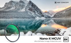 thumbnail Filter K&F concept Nano-X MRC MC UV 86mm chống nước chống trầy GERMAN OPTICS Schott B270 - 8