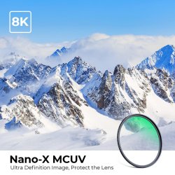 thumbnail Filter K&F concept Nano-X MRC MC UV 86mm chống nước chống trầy GERMAN OPTICS Schott B270 - 0