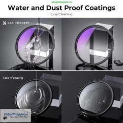 thumbnail Filter K&F concept Nano-X MRC Soft GND8 (3 stop 0.9)  82mm Japanase AGC glass - 5