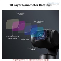 thumbnail Filter K&F concept Natural Night Filter - Light Pollution Reduction for Osmo Pocket 3 AGC Japanese 28 layers nano HD Glass (KF01.2702) - 2