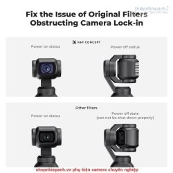 thumbnail Filter K&F concept Natural Night Filter - Light Pollution Reduction for Osmo Pocket 3 AGC Japanese 28 layers nano HD Glass (KF01.2702) - 4