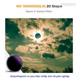 thumbnail Filter K&F concept ND100000 20 Stops (6.0) Nano X MRC 72mm ( Solid Neutral Density Filter Celestial Event Photography Filter) - 1