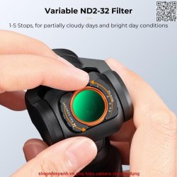 thumbnail Filter K&F concept ND2-32 và ND32-512 for DJI Osmo Pocket 3 Magnetic  Neutral Density Filters 28 Layer HD Optical Glass (sku.2105) - 3