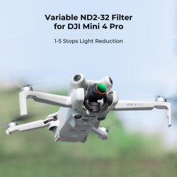 thumbnail Filter K&F concept ND2-ND32 Nano-X for DJI Drone mini 4 Pro AGC Japanese 28 layers Glass (KF01.2499) - 0