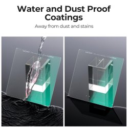 thumbnail Filter K&F concept PRO Black Mist Diffusion 1/2 size 100x100 4x4in (KF01.1844) - 4