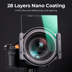 thumbnail Filter K&F concept PRO Black Mist Diffusion 1/8 size 100x100 4x4in (KF01.1843) - 3