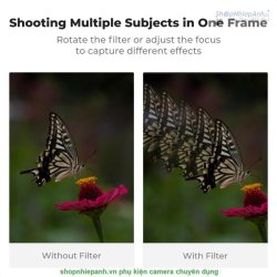 thumbnail FIlter K&F Concept Single-sided Linear Pentaprism Nano-B 82mm (KF01.2819V1) - 2