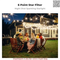 thumbnail FIlter K&F concept Star 6 cross for DJI Osmo pocket 3 (kf01.2701) - 1