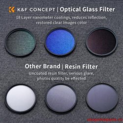 thumbnail Filter K&F concept UV HMC 39mm NANO-C - 6