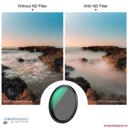 thumbnail Filter K&F concept Nano-D Variable ND3-ND1000 77MM (1.5-10 Stops) 24 Multi-Layer Coatings Japanese AGC Glass - 4