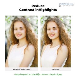 thumbnail Filter K&F concept  White Pro Mist 1/4 Cinematic Dreamy Soft Nano-X MRC 28 Multi-Layer Coatings (White Diffusion) 82mm - 2