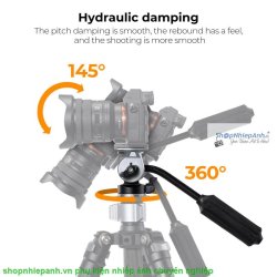 thumbnail Fluid head K&F concept FH-02 (pan head) - 0