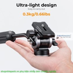 thumbnail Fluid head K&F concept FH-02 (pan head) - 2