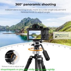 thumbnail Fluid head K&F concept FH-02 (pan head) - 3