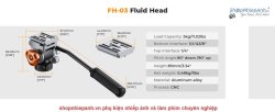 thumbnail Fluid head K&F concept FH-03 (pan head) - 8