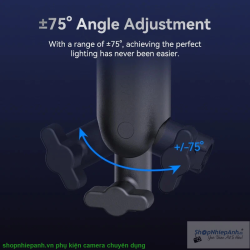 thumbnail Giá đỡ treo đèn cầm tay Ulanzi LA03 Universal Light Stand Adapter with Pistol Handle Grip - 2