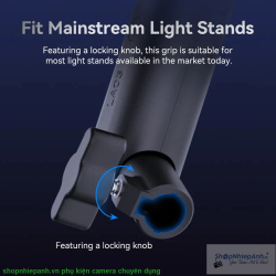 thumbnail Giá đỡ treo đèn cầm tay Ulanzi LA03 Universal Light Stand Adapter with Pistol Handle Grip - 4