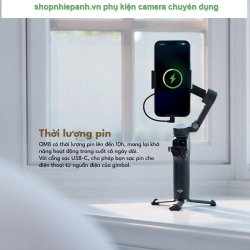 thumbnail Gimbal DJI Osmo Mobile 8 (OM8) - 13