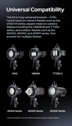 thumbnail Godox S3 S-Type Bracket Bowens Mount - 7
