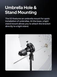 thumbnail Godox S3 S-Type Bracket Bowens Mount - 9