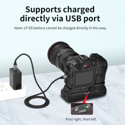 thumbnail Grip Kingma BG-R10 for Canon EOS R5 R5c R6 R6ii - 2