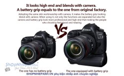 thumbnail Grip Meike for canon 5D mark IV - 1