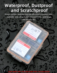 thumbnail Hộp đôi đựng 2 pin và thẻ nhớ CF/SD/micro SD hiệu Kingma - 2